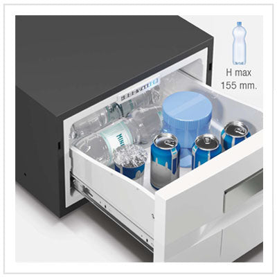 D30A BLACK - Vitrifrigo ALL IN ONE single compartment D30A BLACK - Interchangeable Refrigerator or Freezer 1.10cu. ft.