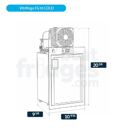 FG10 COLD - Vitrifrigo Ambulance Refrigerator
