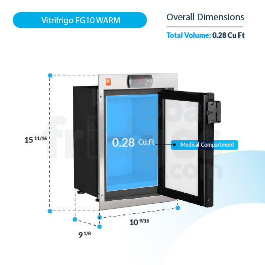 FG10 WARM - Vitrifrigo Ambulance Heater