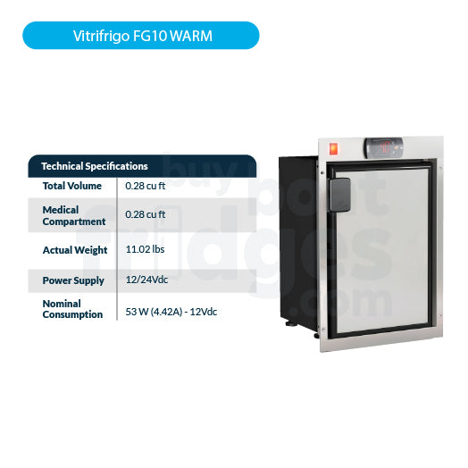 FG10 WARM - Vitrifrigo Ambulance Heater