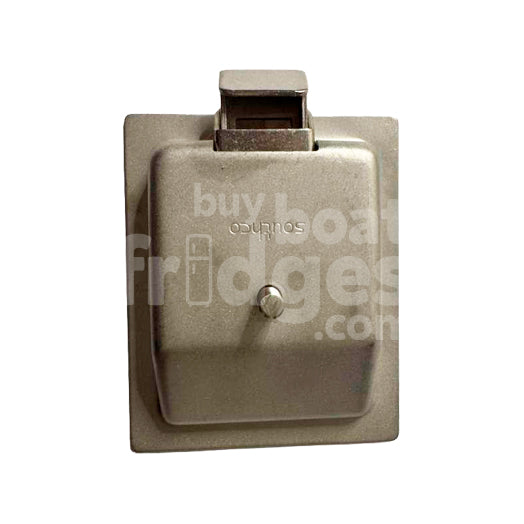 R14026 - Vitrifrigo Paddle latch assembly for DW-FF models, stainless steel finish, Southco