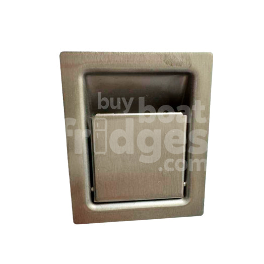 R14026 - Vitrifrigo Paddle latch assembly for DW-FF models, stainless steel finish, Southco