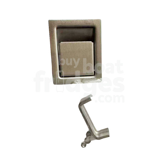 R14026 - Vitrifrigo Paddle latch assembly for DW-FF models, stainless steel finish, Southco