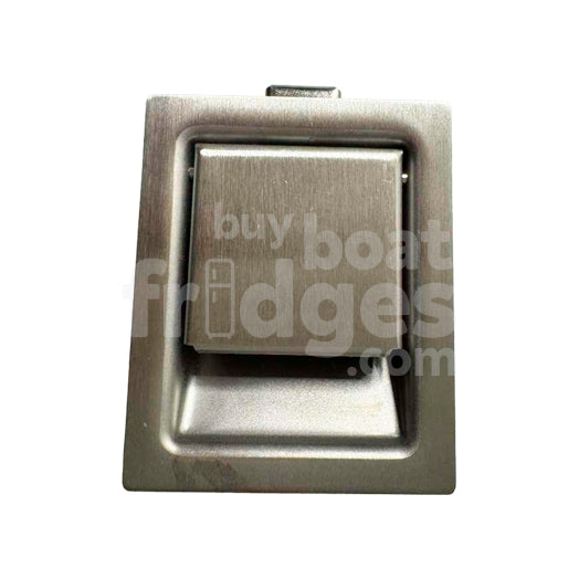 R14026 - Vitrifrigo Paddle latch assembly for DW-FF models, stainless steel finish, Southco