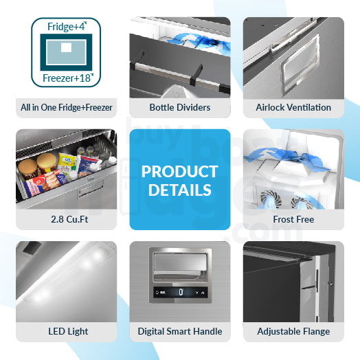 Vitrifrigo DRW70AIXD4-DF - Interchangeable Refrigerator