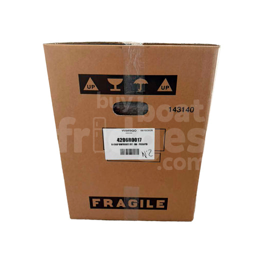 4206R0017 - Vitrifrigo Evaporator assembly, DW180 BT/DT IXN/ IXD Models (Replaced code R1030048)