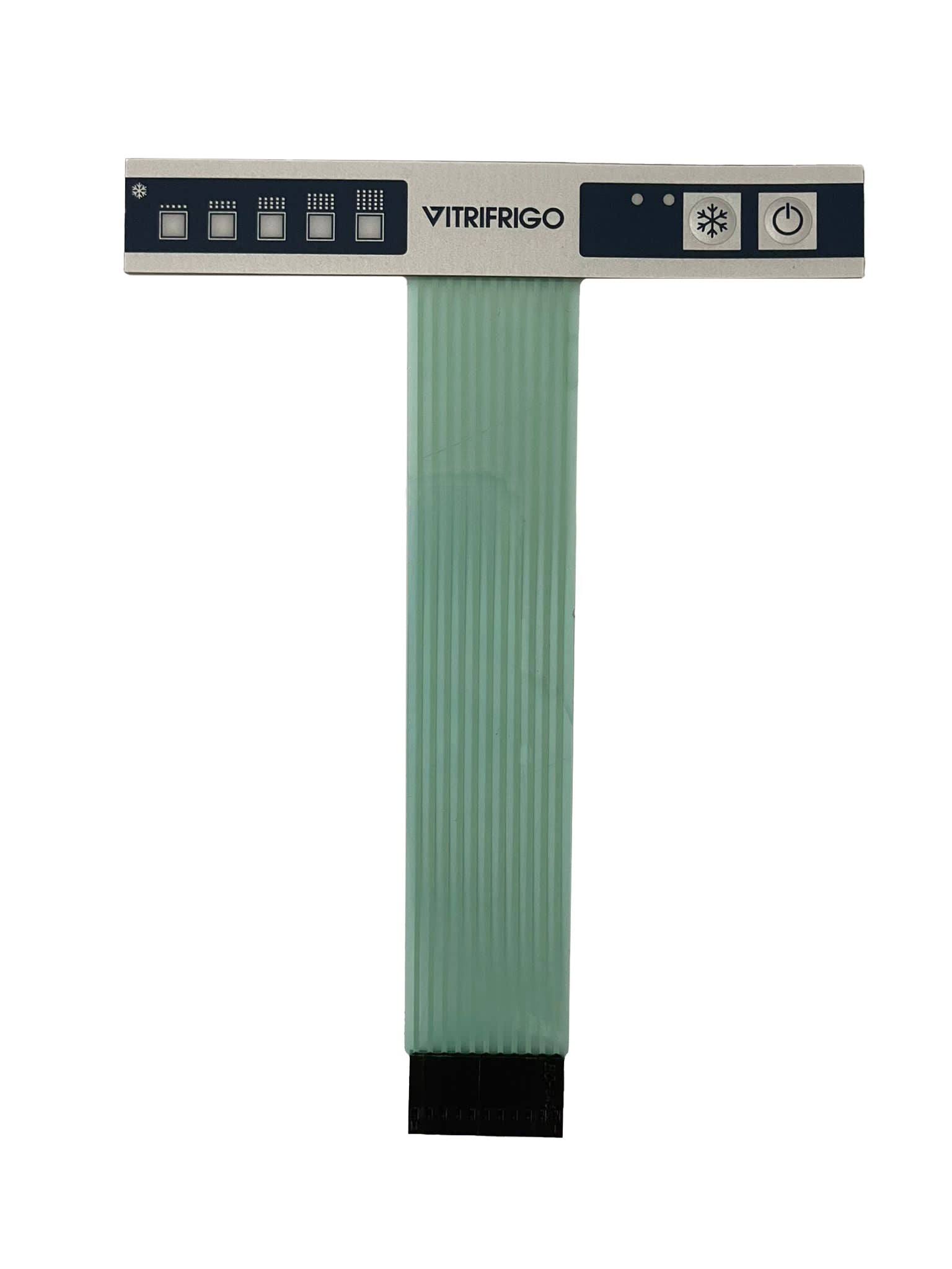 9601R0156 - Vitrifrigo T-Stat LED Membrane panel (display- control panel) Drawer Models OCX2 -  2021 (Replaces R171056.TM )